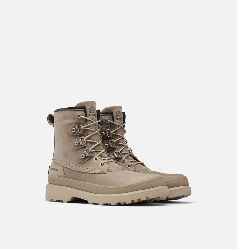 Sorel Erkek Caribou™ Street - Kısa Bot Haki - 564-JXWBOM